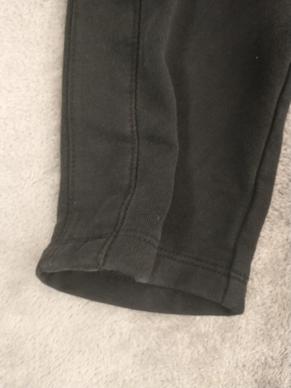 Kids / Boys - 24m (2T) - Nike Black Sweatpants w/ Neon Yellow Logo